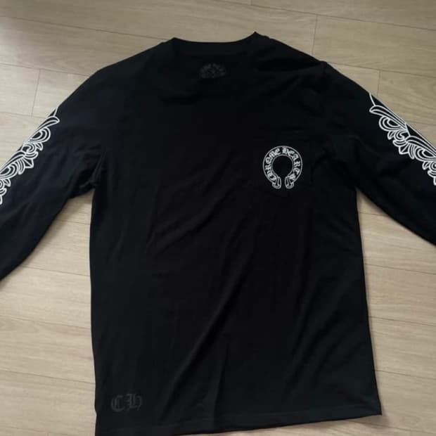 크롬하츠 홀스슈 플로랄 롱슬리브 L사이즈