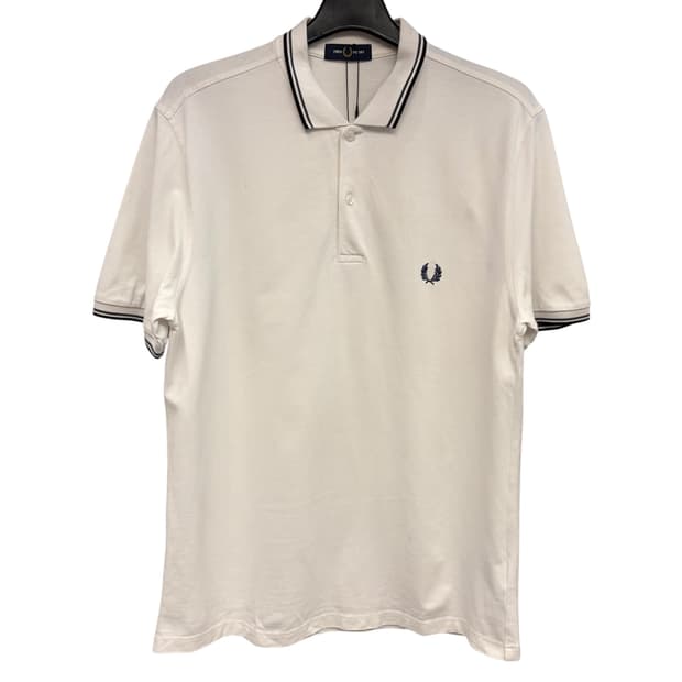 프레드페리 화이트 PK XL