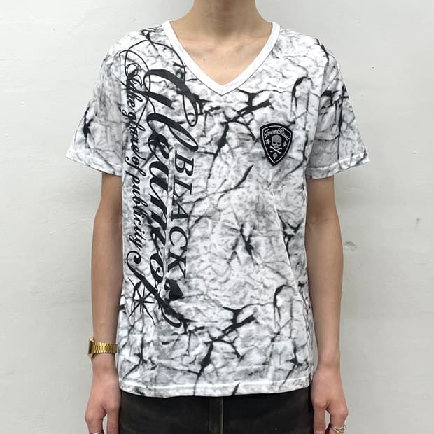 Whitewashed Skull Rock T-Shirt