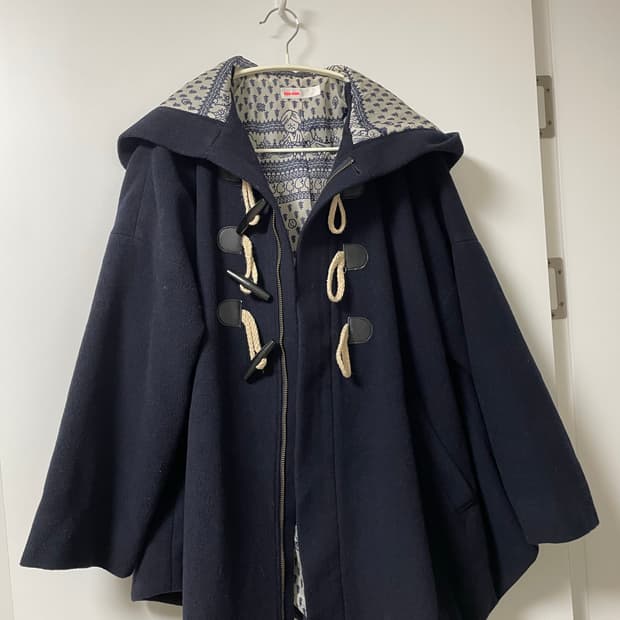 네넷 네이비 떡볶이 코트