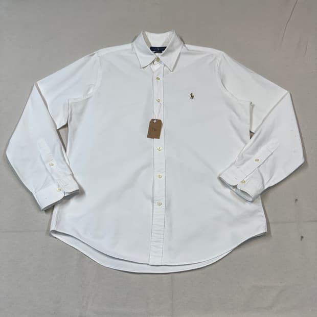 L) 폴로 랄프로렌 클래식핏 화이트 옥스포드 셔츠 T90