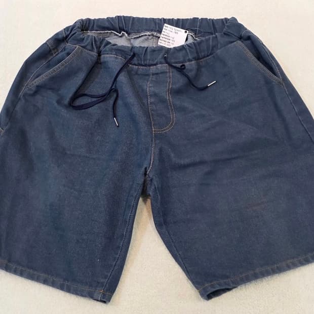 (빅사이즈) 허리밴딩 청반바지