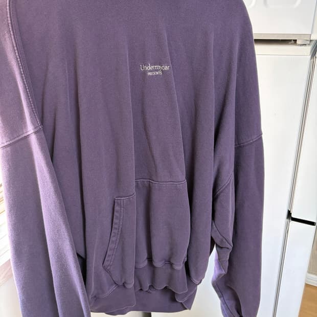 언더마이카 후드 퍼플