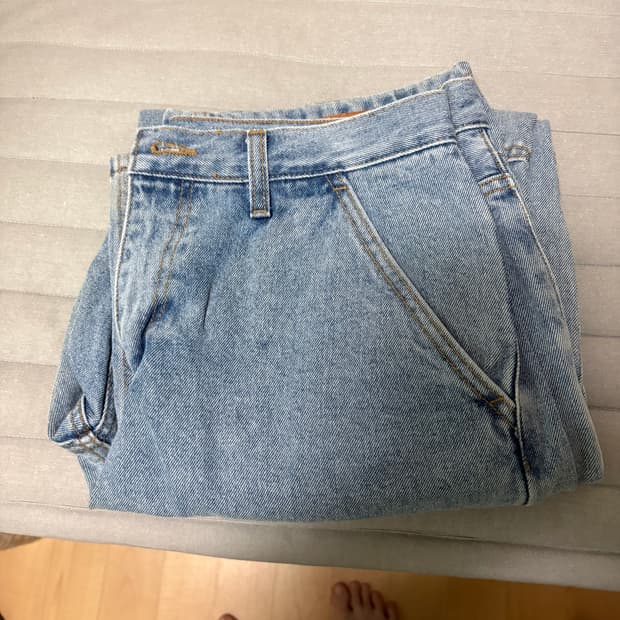 m 위캔더스 워크 팬츠 연청