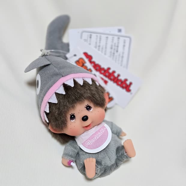 몬치치 샤크 키링