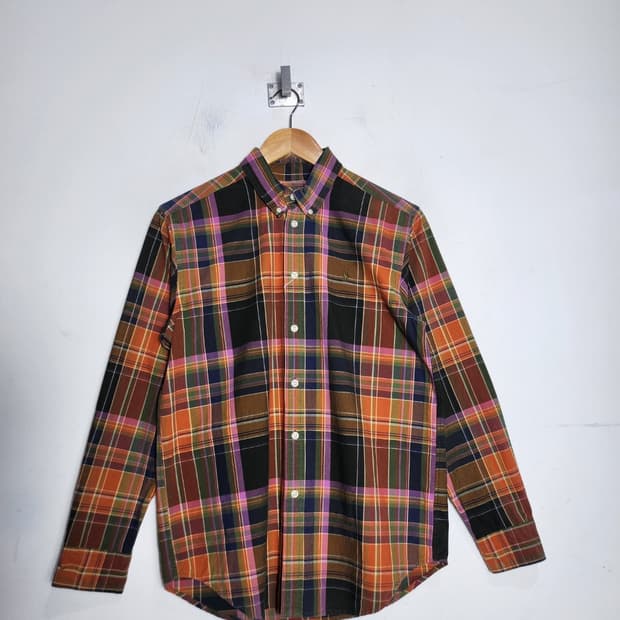 L 폴로 랄프로렌 체크 셔츠