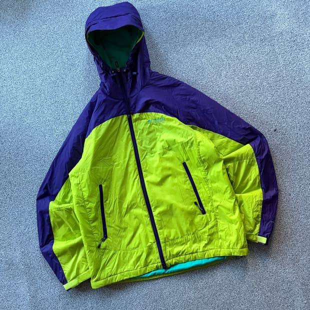 컬럼비아 티타늄 고프코어 패딩 자켓