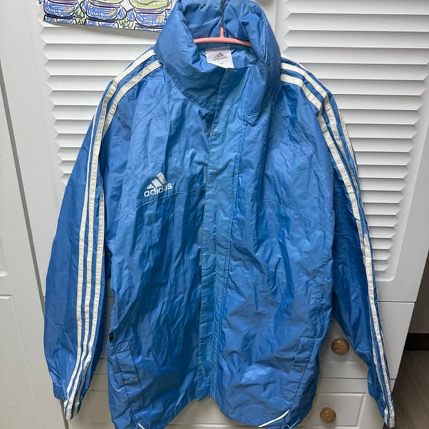 단종된 빈티지 아디다스 정품 바람막이 스태프 레인 자켓 급처!