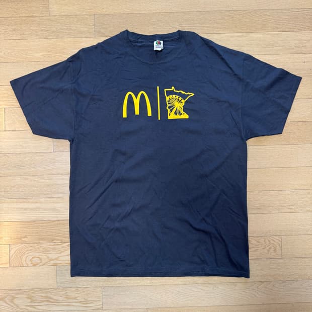 Mcdonalds 후르츠오브더룸 빈티지 티셔츠