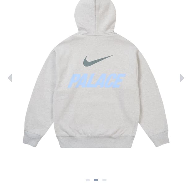 나이키 팔라스 후드티 그레이
