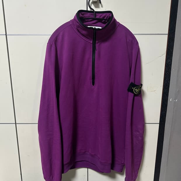 스톤아일랜드 하프 집업 풀오버 자켓 L