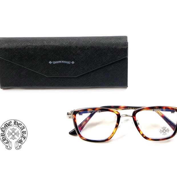 크롬하츠 남녀공용 호피 안경