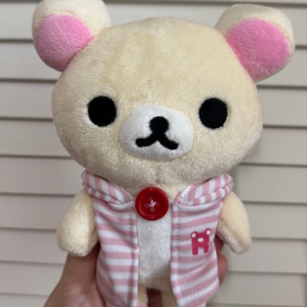 고전 코리락쿠마 후드티 인형