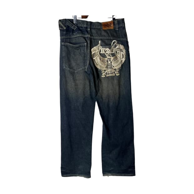 [Akademiks] 아카테믹 올드스쿨 데님팬츠