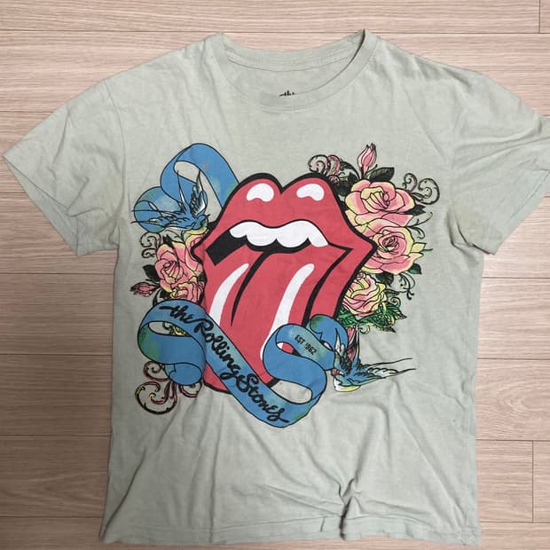 빈티지 롤링스톤즈 반팔 Xs