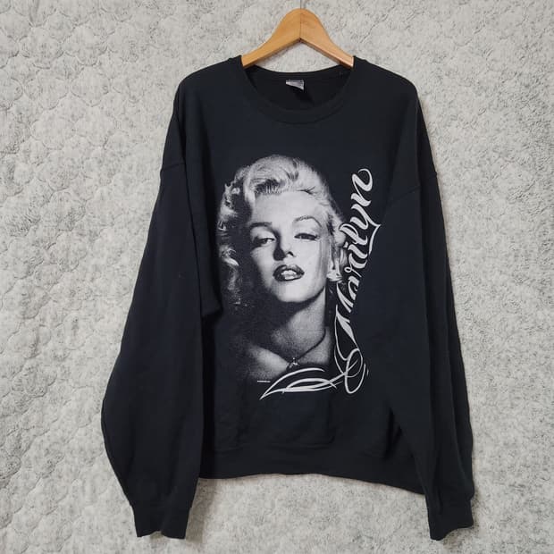 G850 [2XL] Jerzees 00's 마릴린 먼로 맨투맨 티셔츠