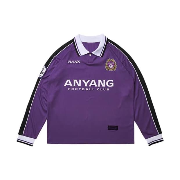 빠더너스 x FC안양 챔피언 롱슬리브 저지 L사이즈 팝니다