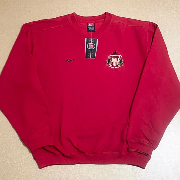 나이키 선덜랜드 AFC 01/02 트레이닝 스웨트 탑