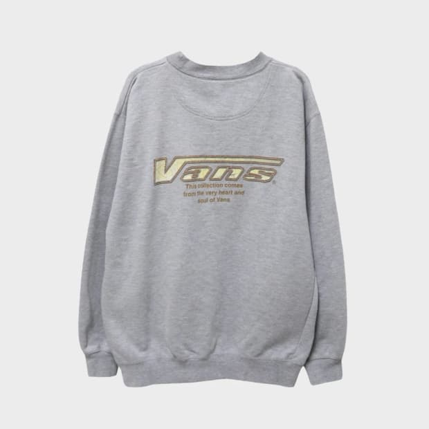 90'S VANS  크랙 프린팅 맨투맨 64343