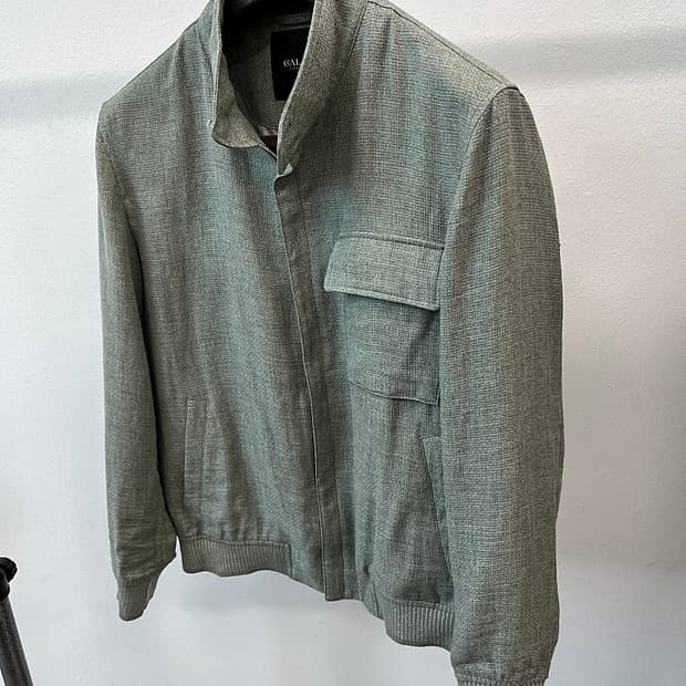 100) 갤럭시 25ss 린넨 블루종 