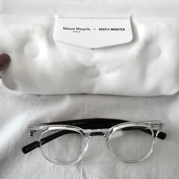 젠틀 몬스터 x 메종 마르지엘라 MM010 클리어 블랙 그라디언트
