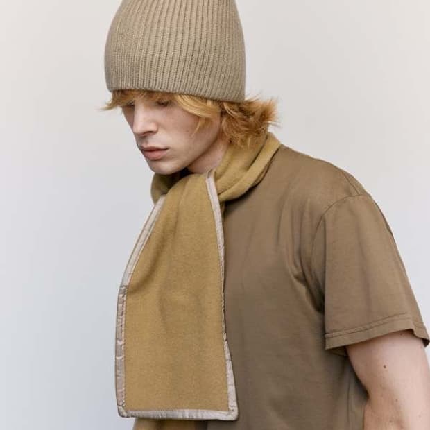 Rier 리에르 네츄럴 플리스 스카프