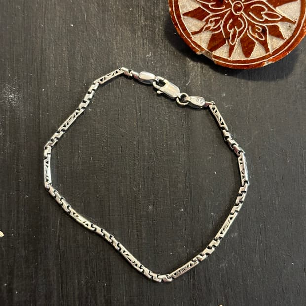 Tribal Bar 925Silver bracelet
