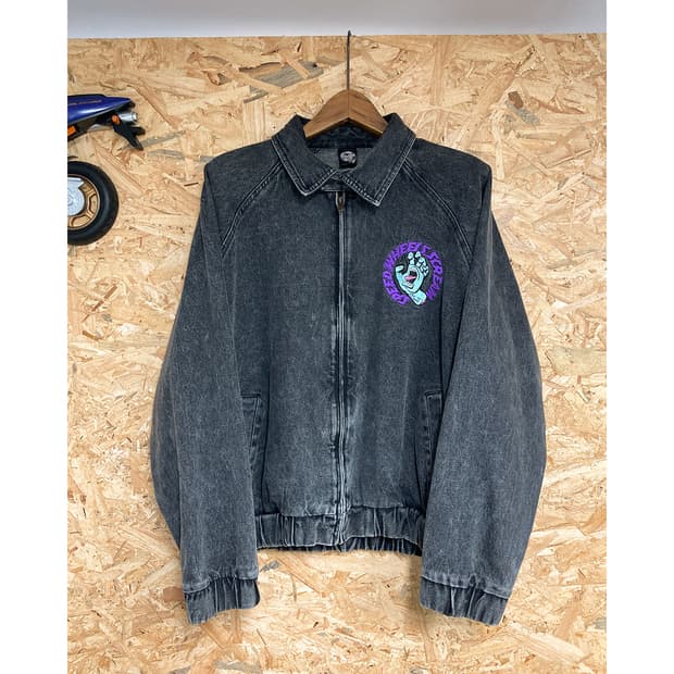 산타크루즈 흑청데님 블루종