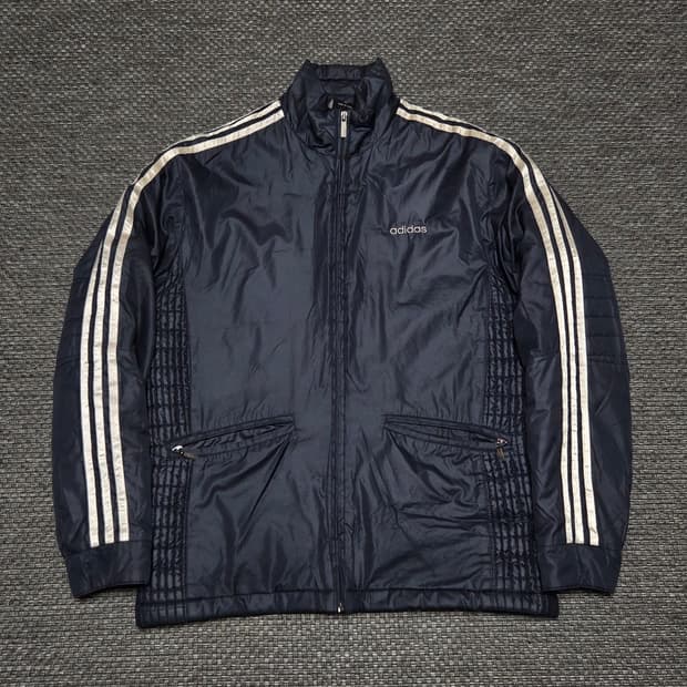 아디다스 누빔 점퍼