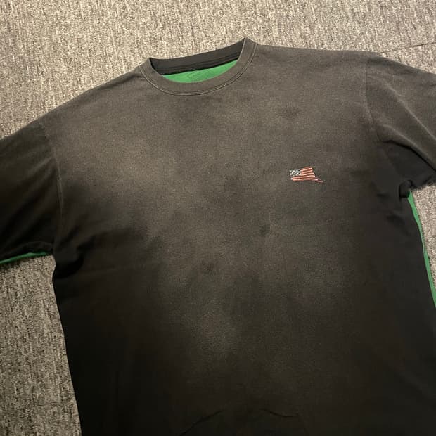 캐피탈 투톤 본 반팔 초판 [OS/105]