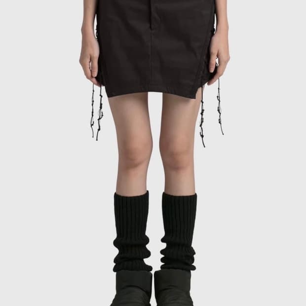 혜인서 레이스 미니 스커트