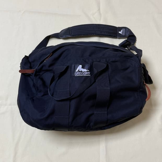 그레고리 구로고 더플백 블랙  90s