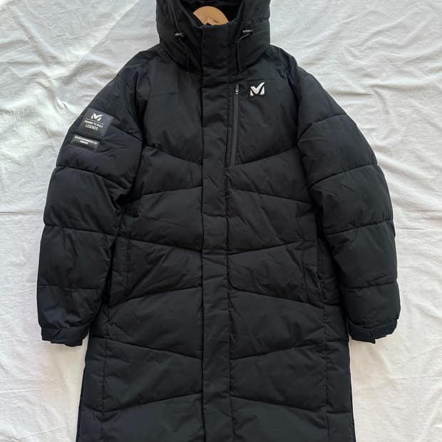 밀레 아웃도어 남성 롱패딩