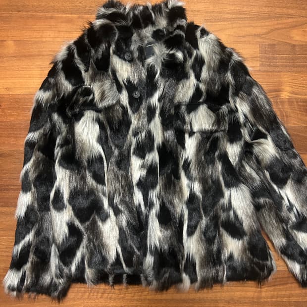 13month - LEOPARD FUR JACKET (BROWN)