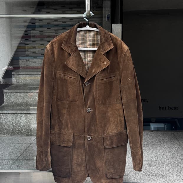 Salvatore Ferragamo 스웨이드 자켓 