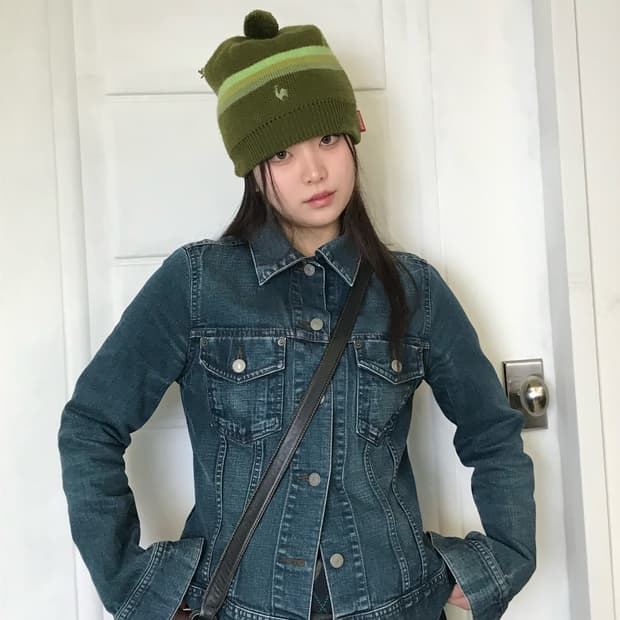 일본 유니클로 청자켓