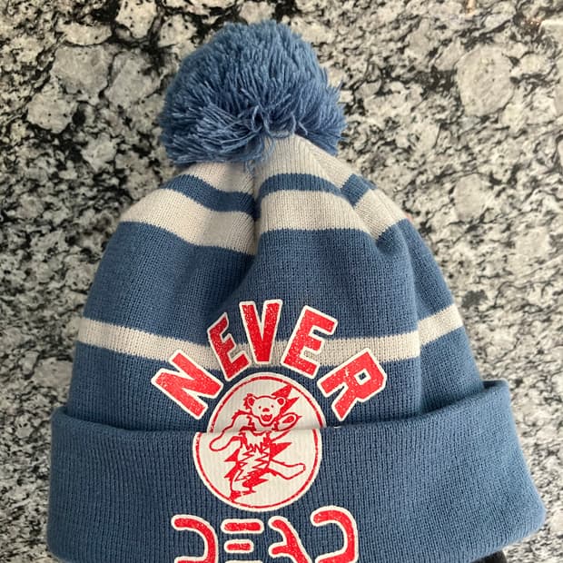 디스이즈네버댓 x 그레이트풀데드 비니 블루