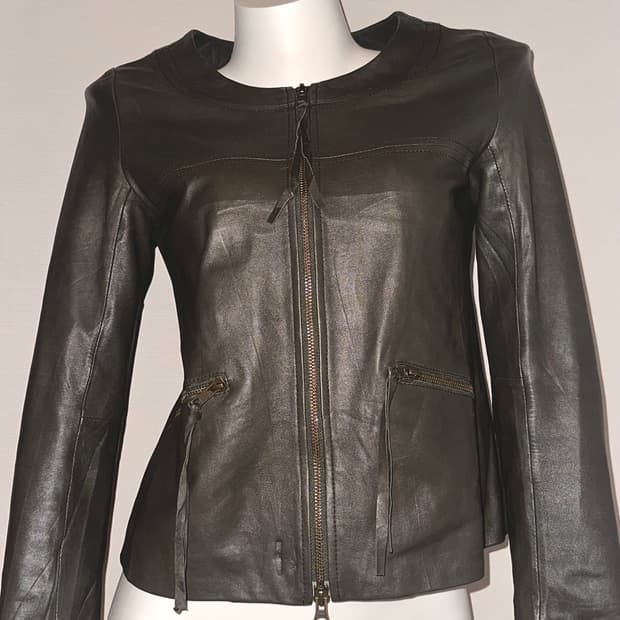 빈티지 양가죽 자켓