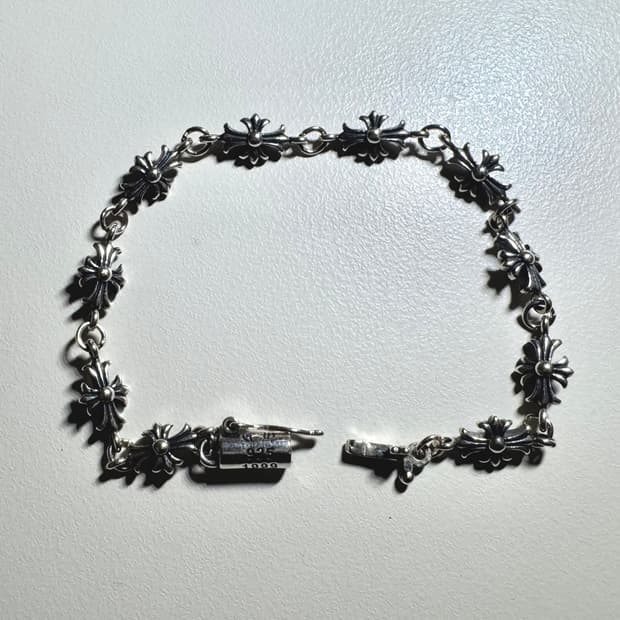 크롬하츠 타이니크로스 팔찌 스몰 7인치