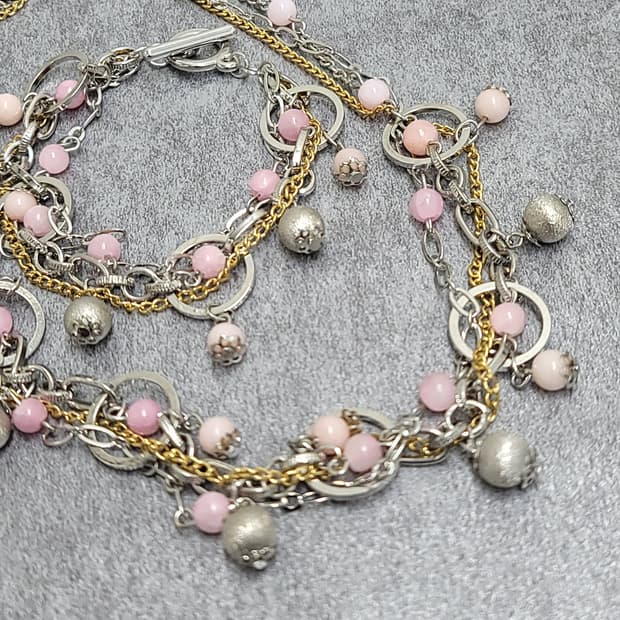 vintage necklace & bracelet