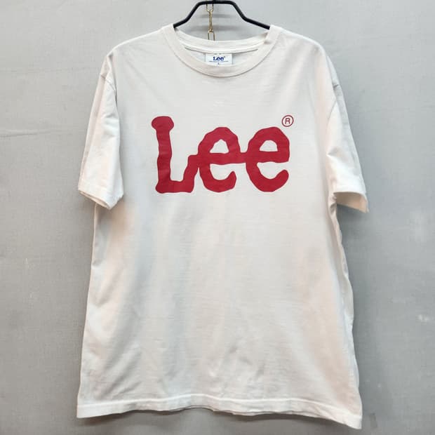 Lee 빅 로고 프린팅 반팔티 M(남여공용)