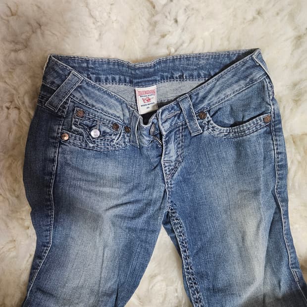 트루릴리전 부츠컷 청바지