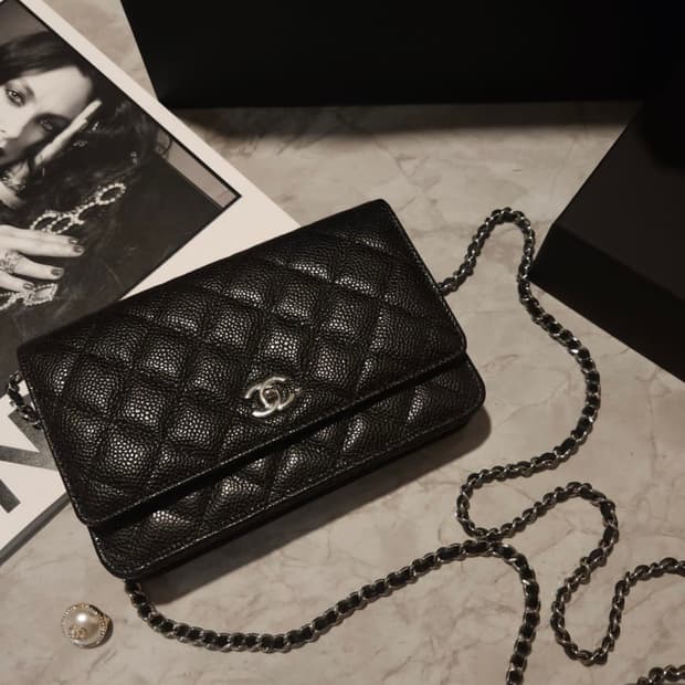 샤넬 클래식 은장