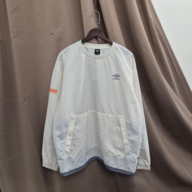 엄브로 클래식 스탠넥 웜업 자켓 XL