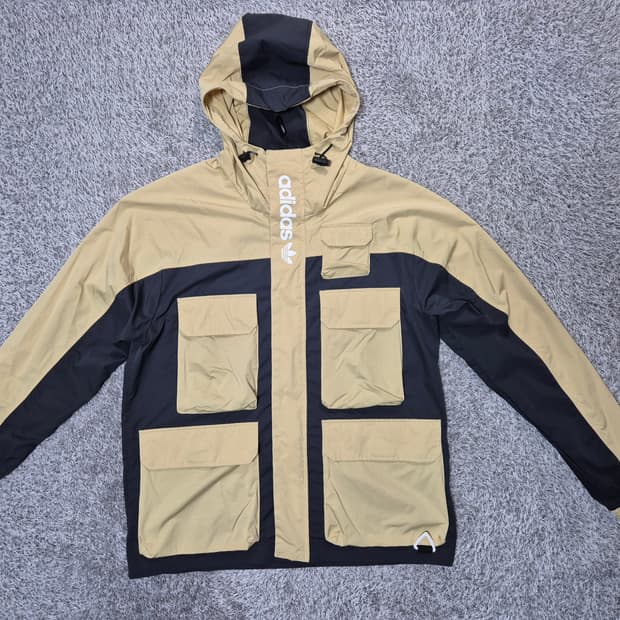 아디다스 남성 유틸리티 바람막이 자켓 L(100)