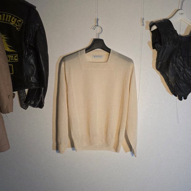 Soshiotsuki 24ss square neck kint