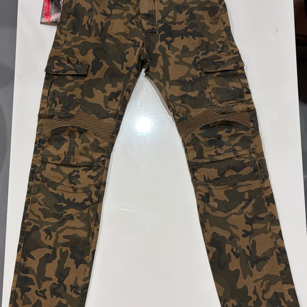 UGLYBROS 카모 라이딩 진 32 미착용