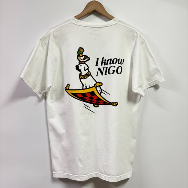 [L] I KNOW NIGO 니고 머천다이즈 반팔 티셔츠