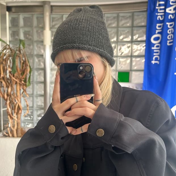 ROLL UP WOOL KNIT CAP 롤 업 울 니트 모자