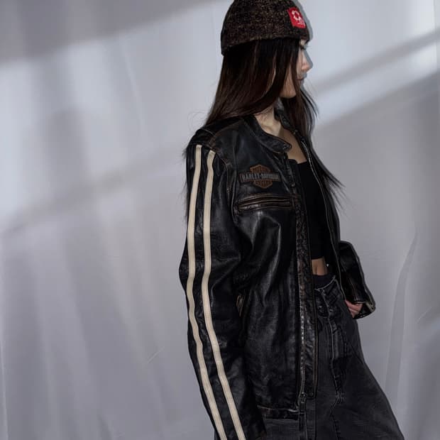 할리데이비슨 레더 라이더자켓